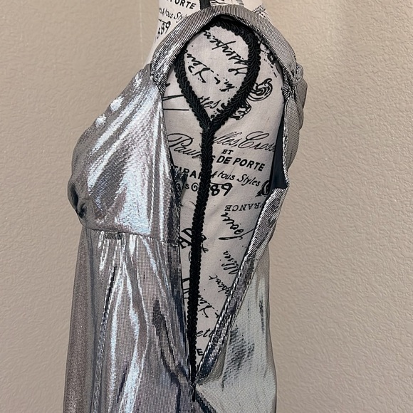 ~SOLD~ Y2K Miss Sixty metallic evening party dress - Picture 5 of 8